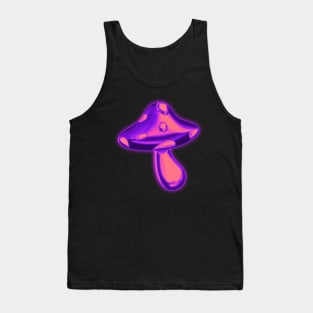 Pink Chrome Mushroom Tank Top